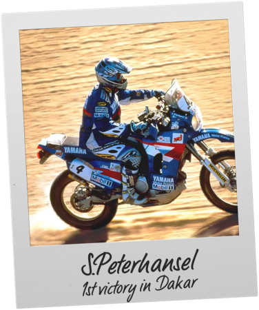 1st victory in Dakar - S. Peterhansel