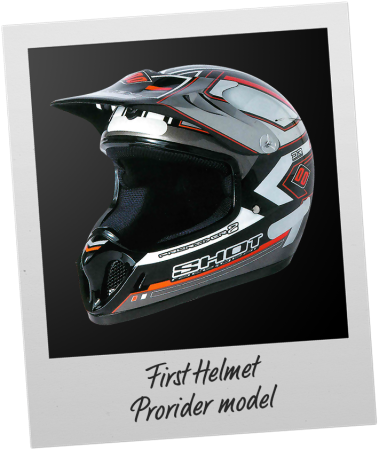 First helmet - Prorider model
