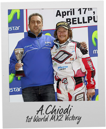  1st World MX2 victory - A. Chiodi