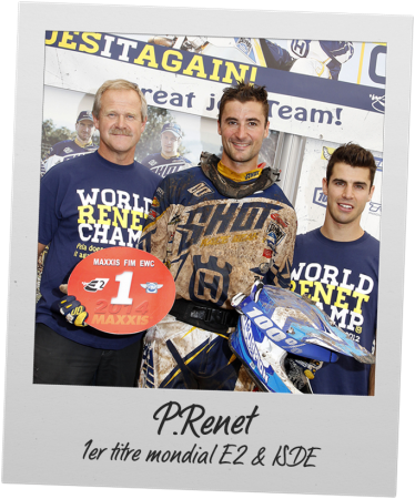 1er titre mondial E2 & ISDE - P. RENET