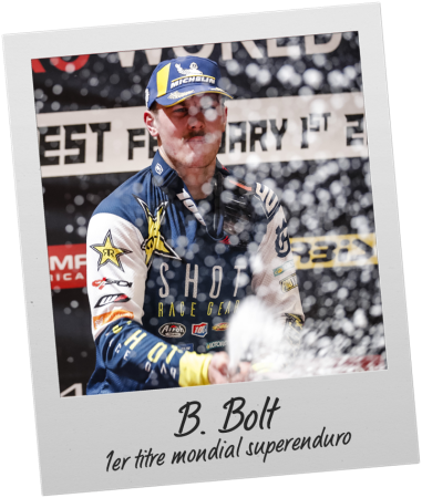 1er titre mondial superenduro - B. BOLT 