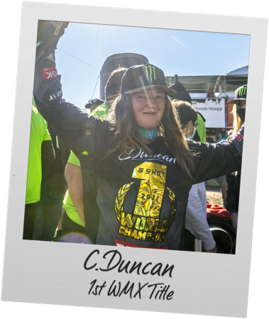  1st WMX Title - Courtney Duncan