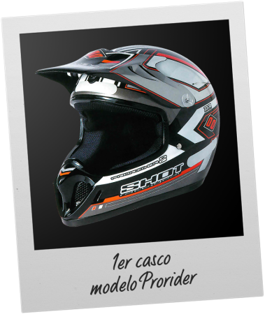 1er casco - modelo Prorider