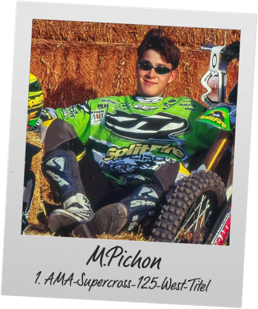 1. AMA-Supercross-125-West-Titel - M. Pichon
