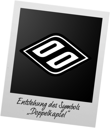 Entstehung des Symbols „Doppelkapsel“