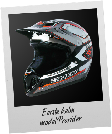 Eerste helm - model Prorider