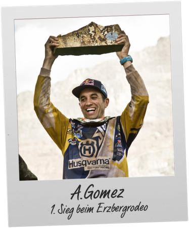 1. Sieg beim Erzbergrodeo - A. Gomez
