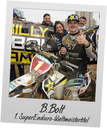 1. SuperEnduro-Weltmeistertitel - B. BOLT