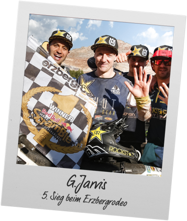 5. Sieg beim Erzbergrodeo - G. Jarvis