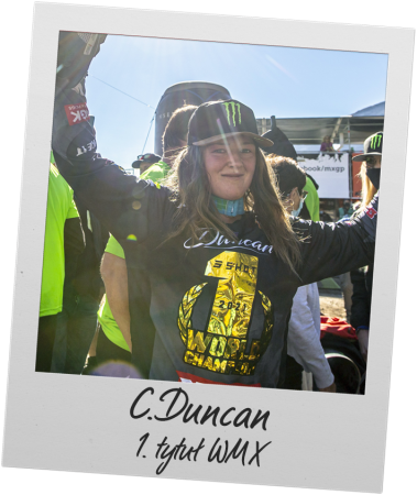 1. tytuł WMX - Courtney Duncan