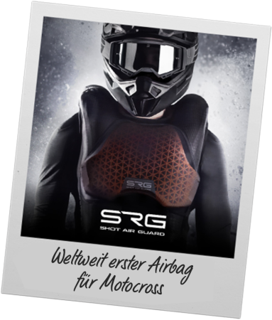 Weltweit erster Airbag für Motocross