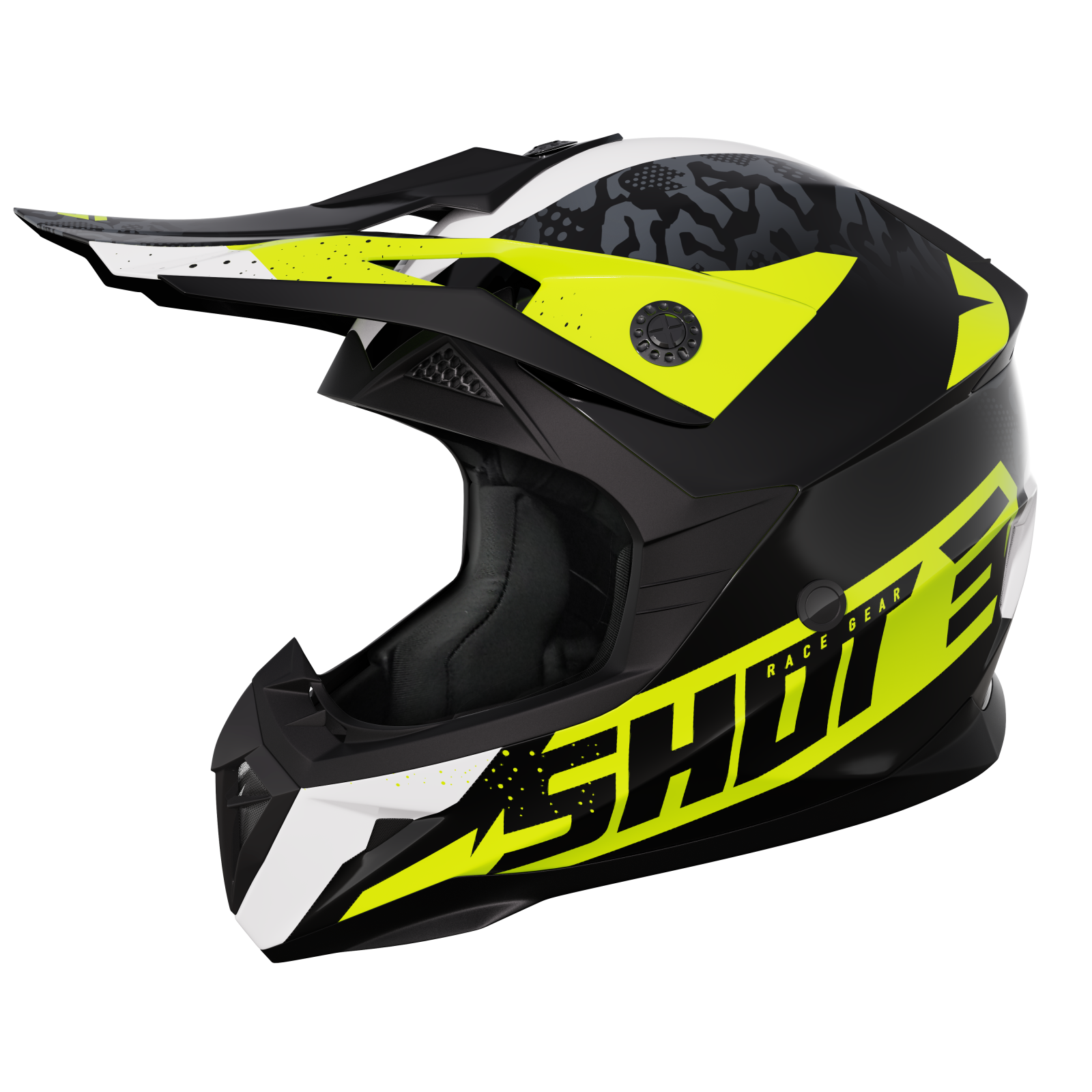 Yellow dirt bike gear store